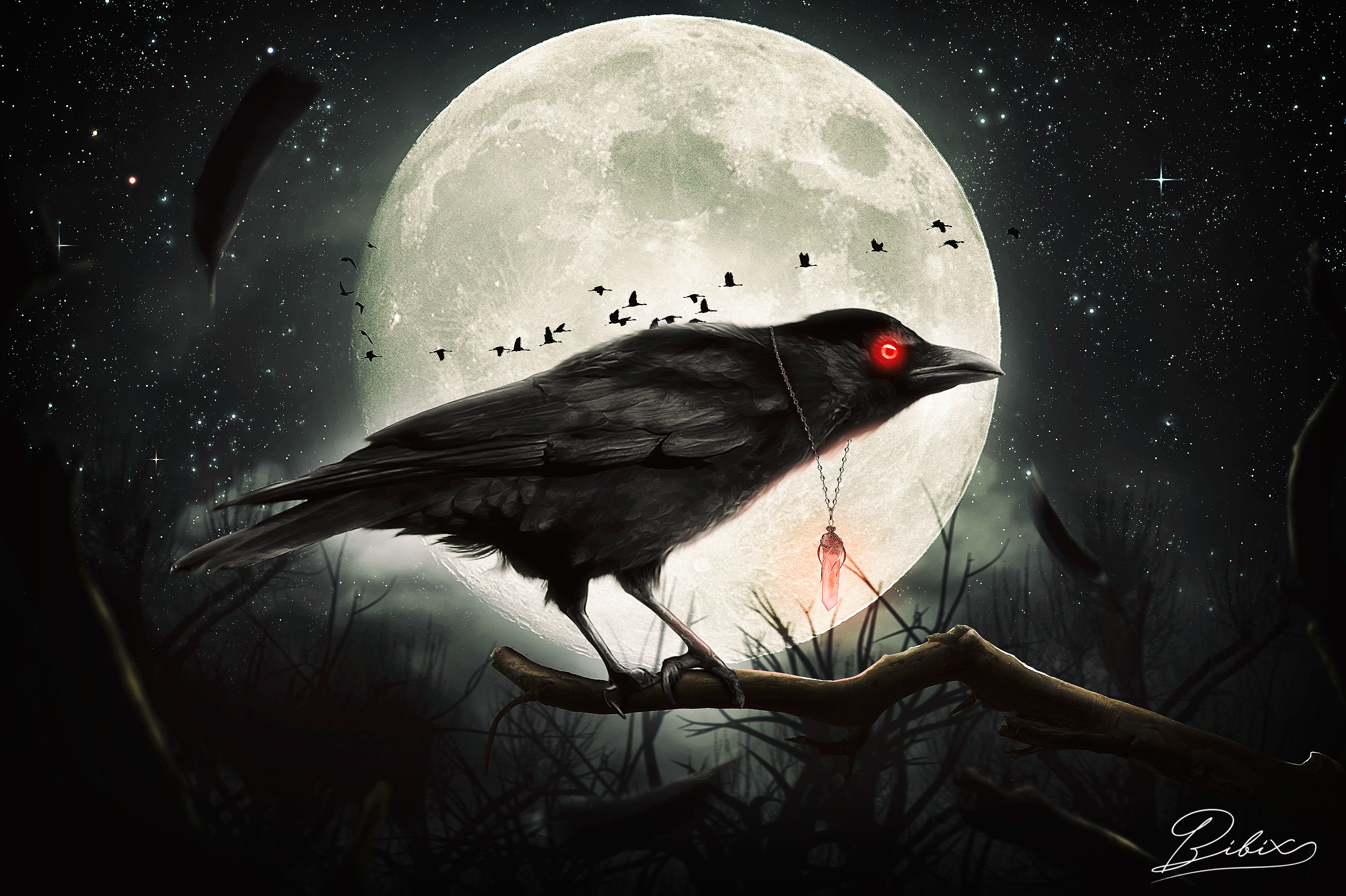 Raven Wallpaper