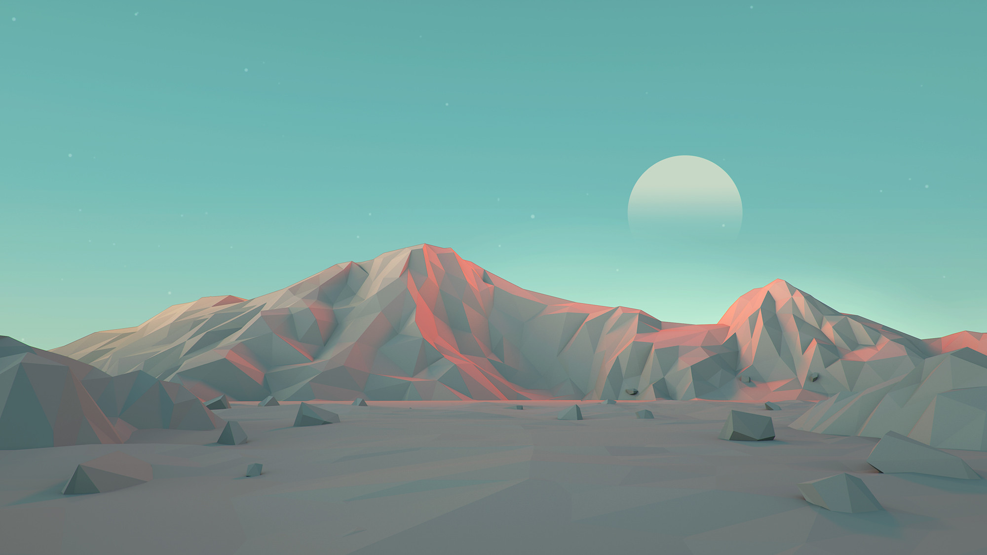 Low Poly Wallpaper
