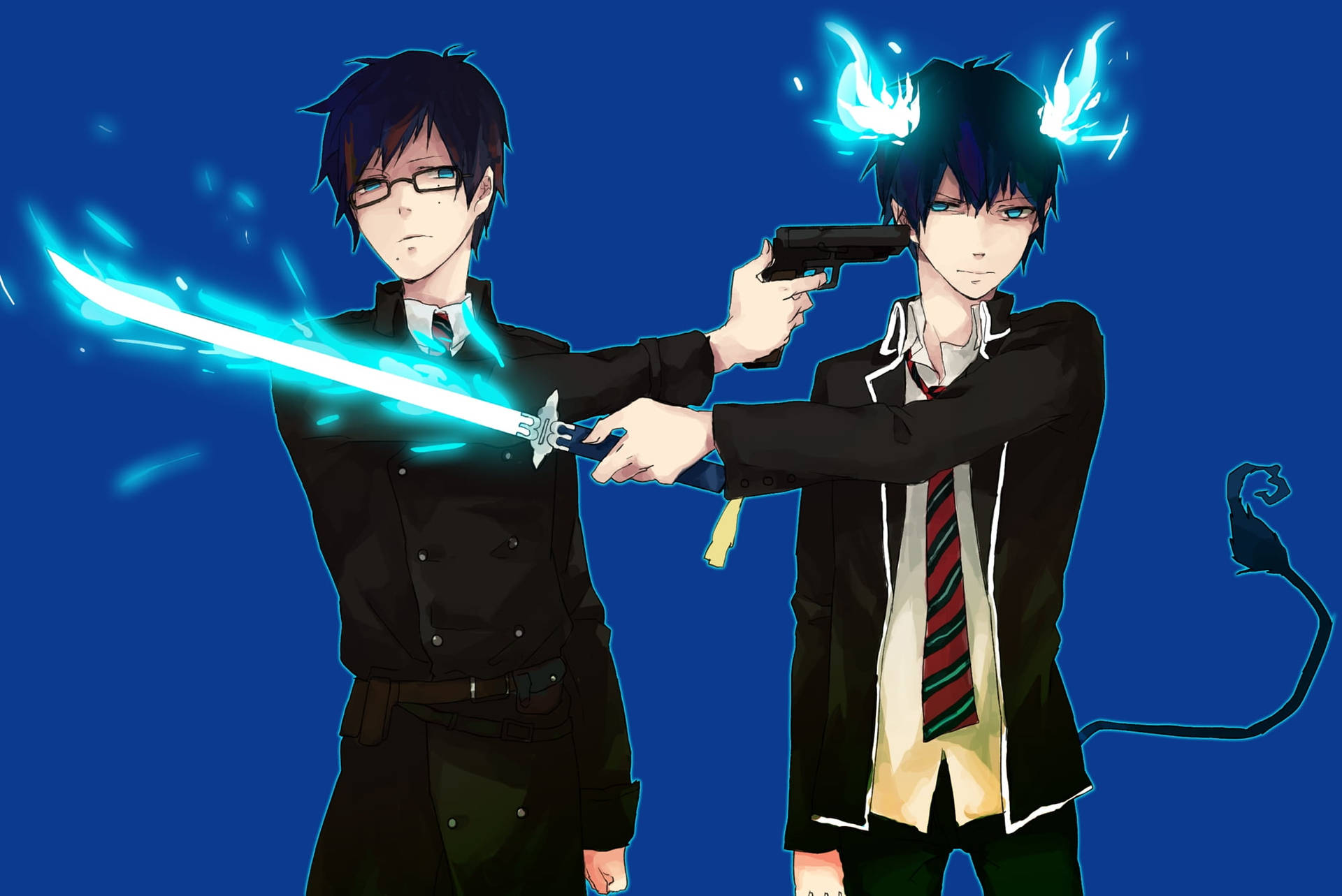 Blue Exorcist Wallpaper