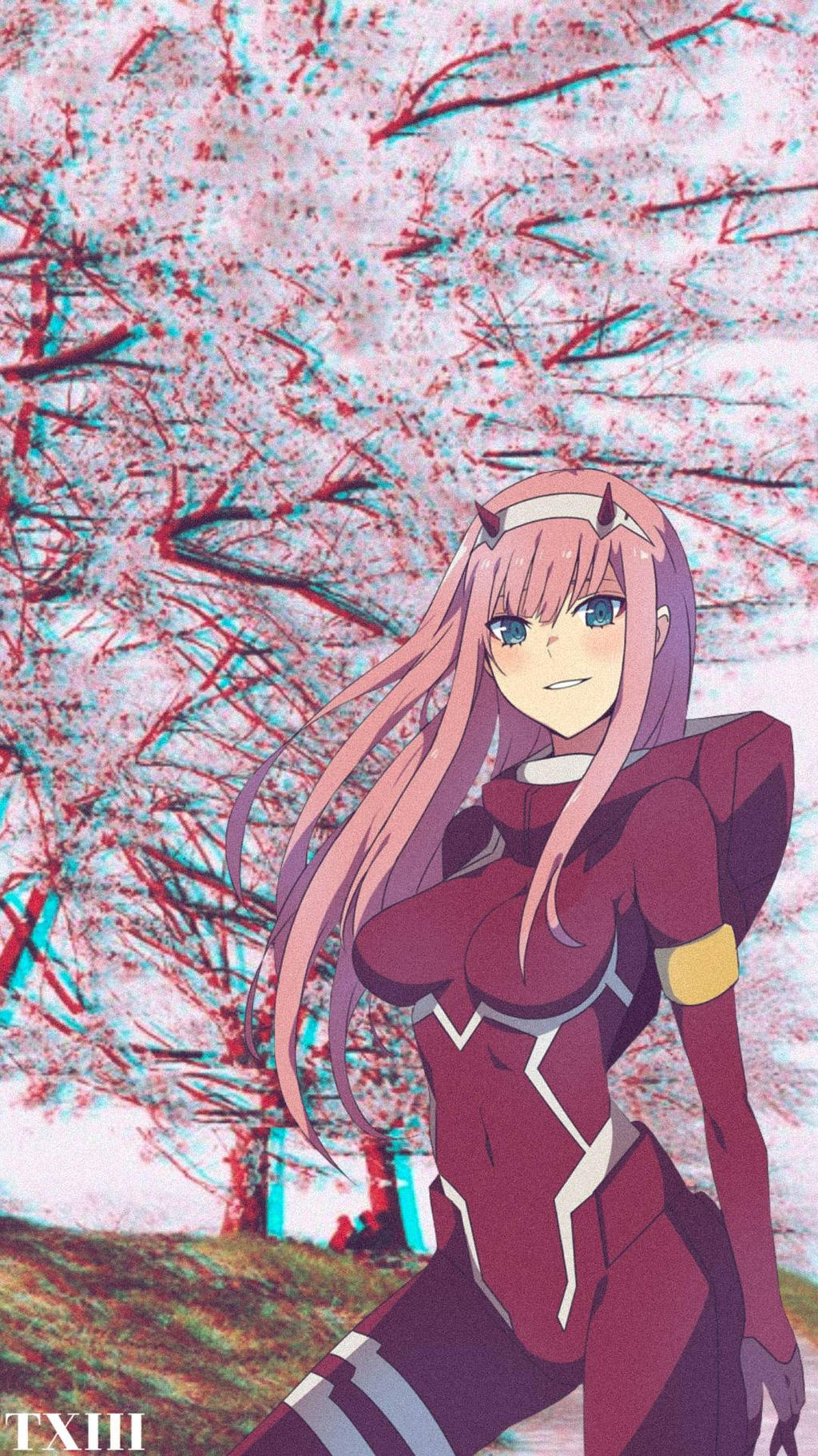 Zero Two Wallpaper