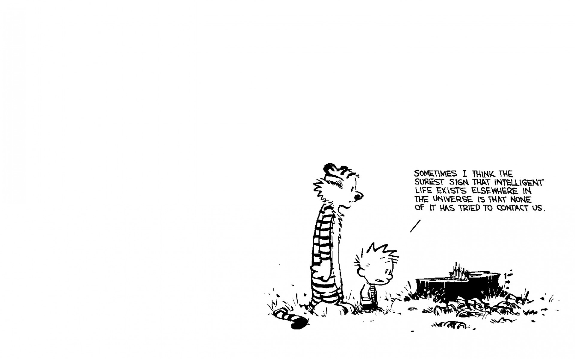 Calvin And Hobbes Wallpaper