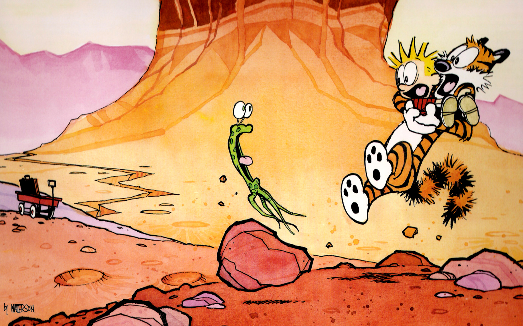 Calvin And Hobbes Wallpaper
