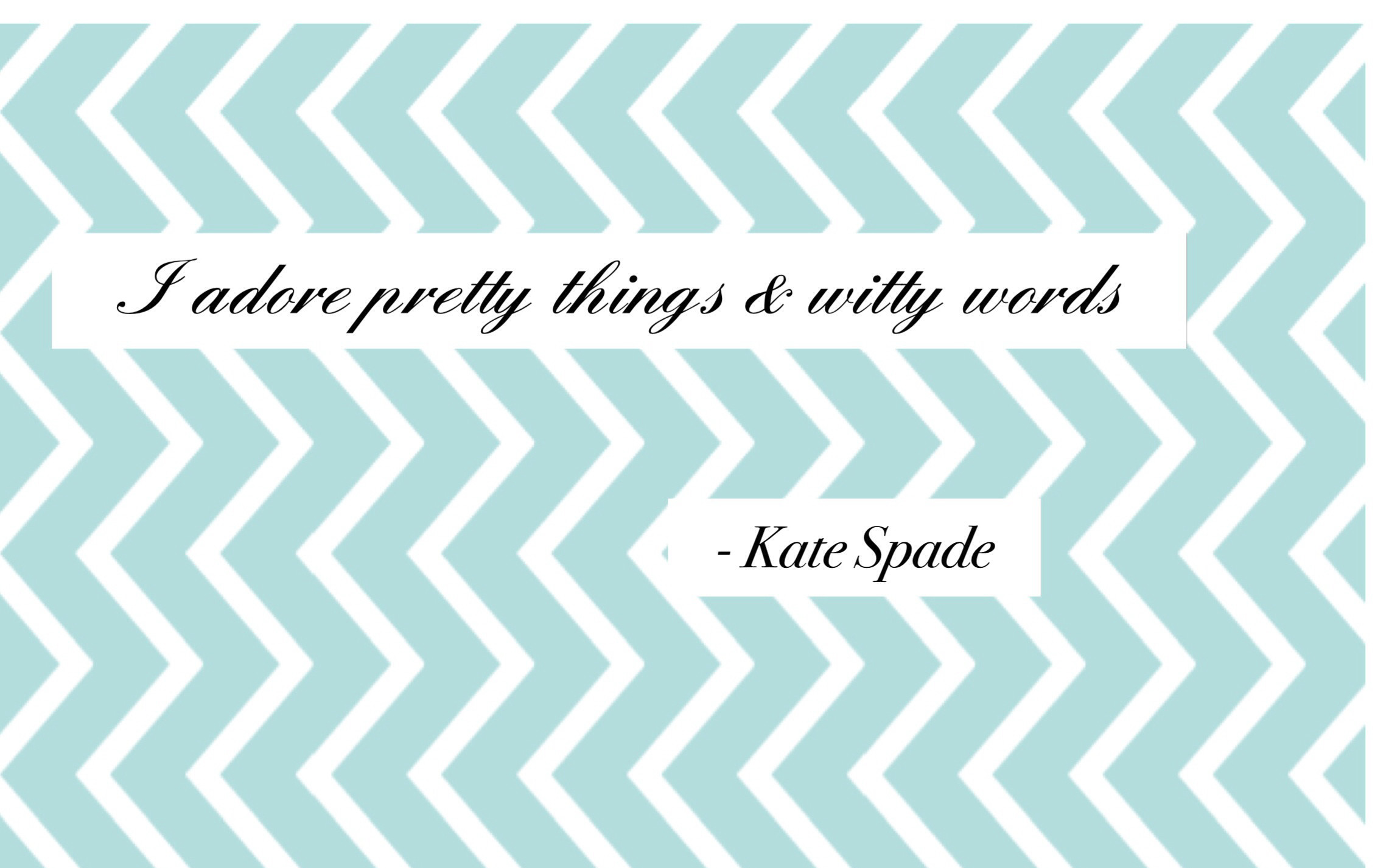 Kate Spade Wallpaper