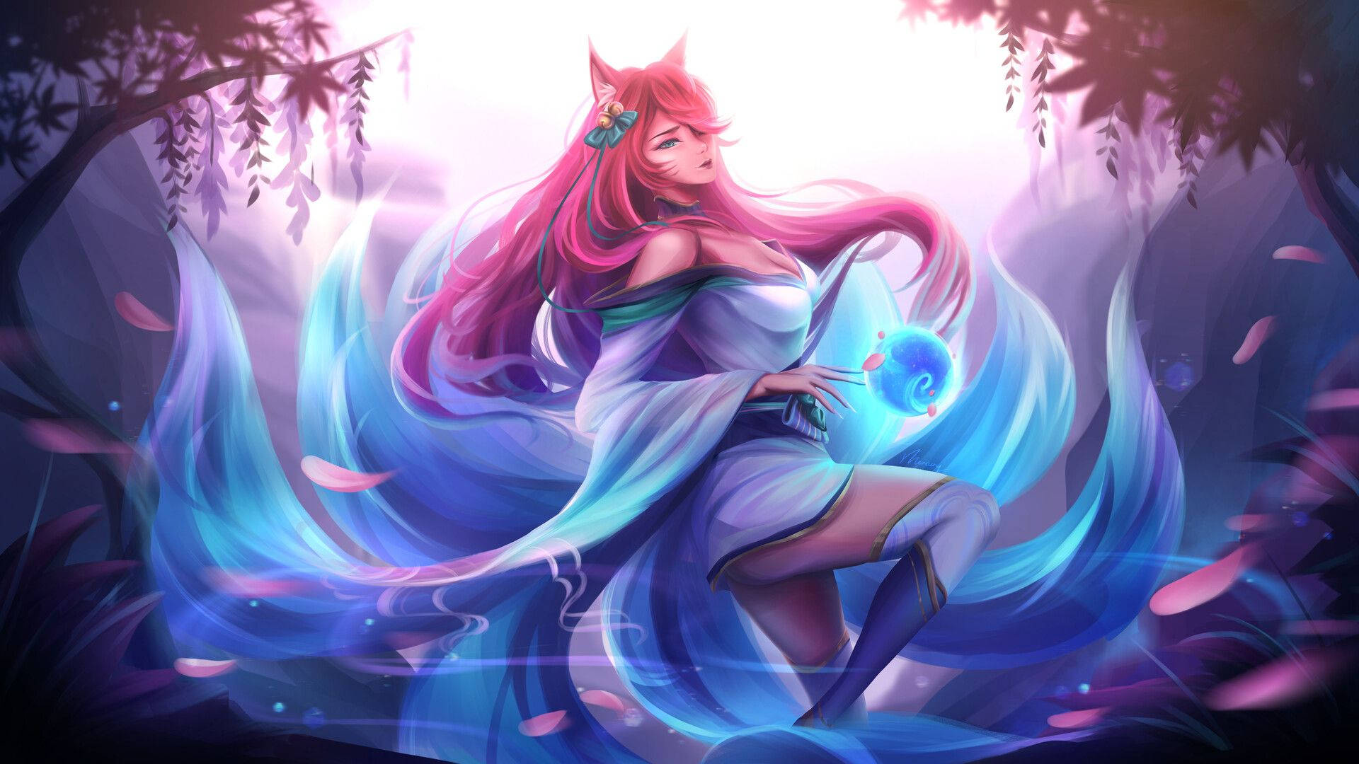 ahri wallpaper