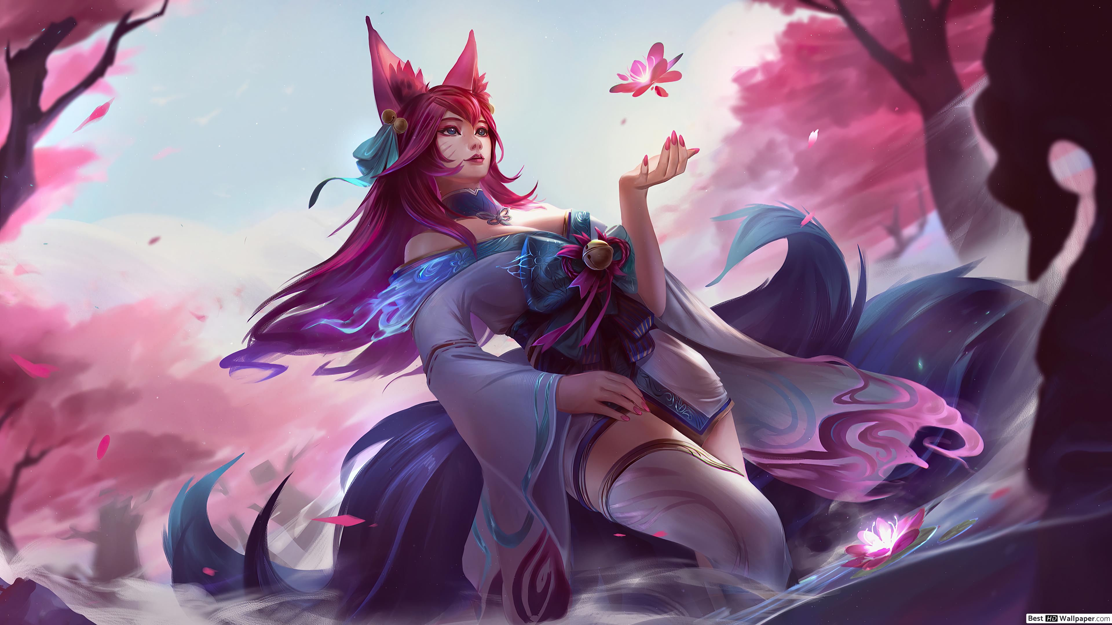 ahri wallpaper