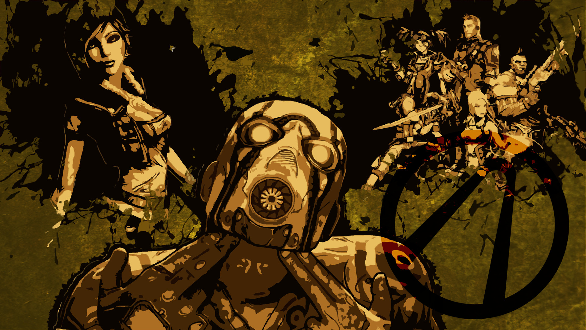 borderlands wallpaper