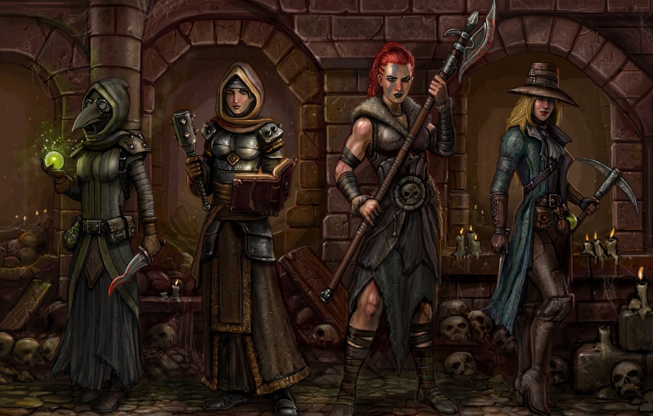 darkest dungeon wallpaper