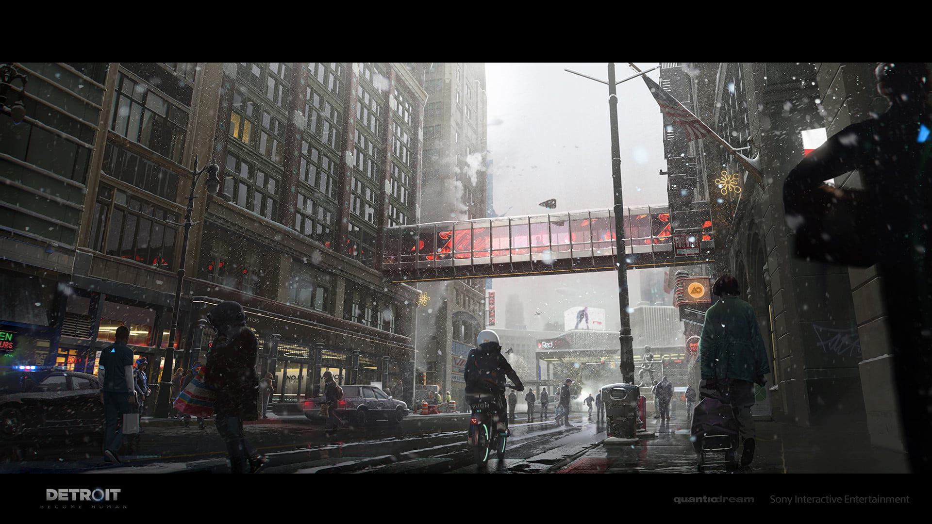 detroit become human wallpaper