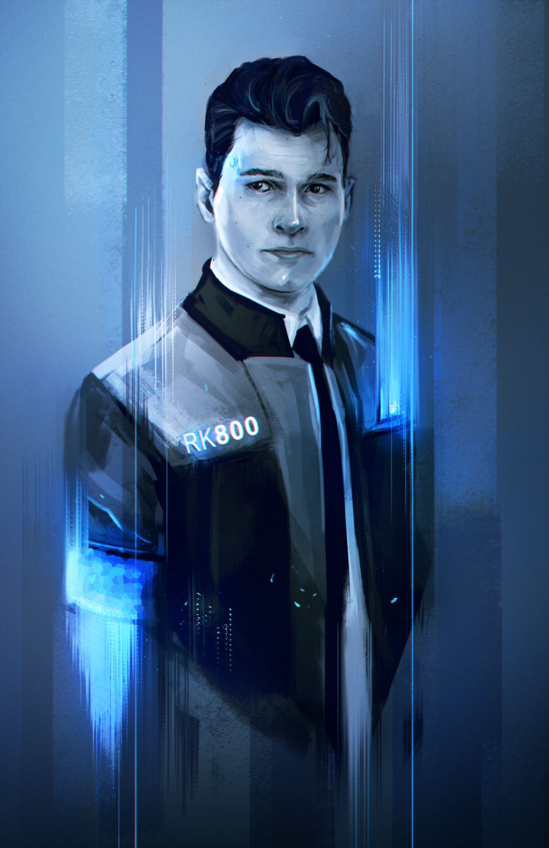 detroit become human wallpaper