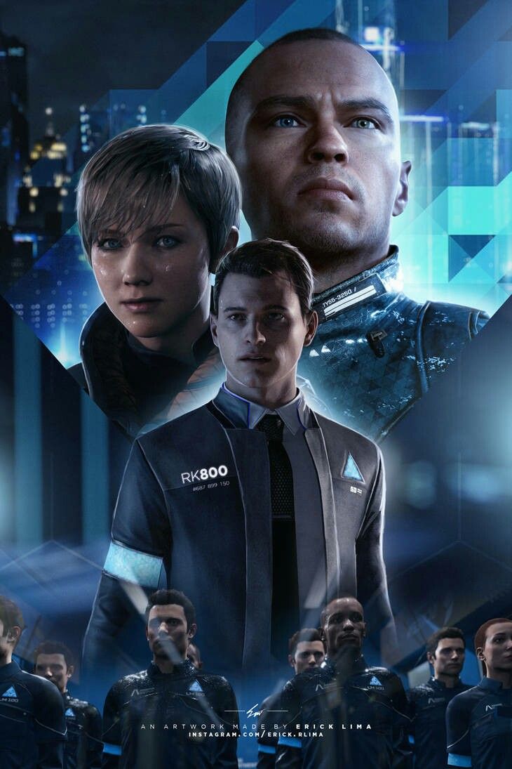 detroit become human wallpaper