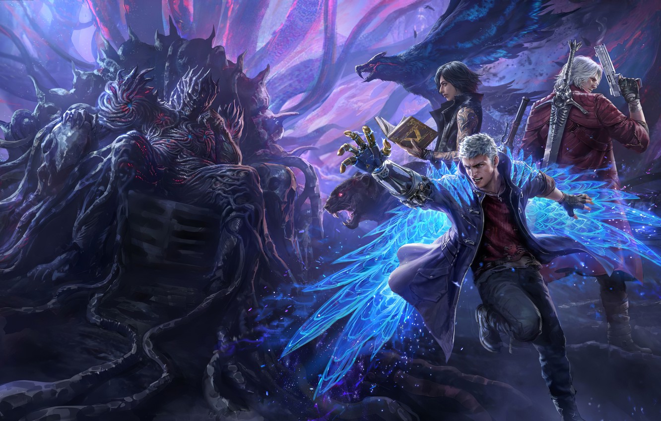 devil may cry 5 wallpaper