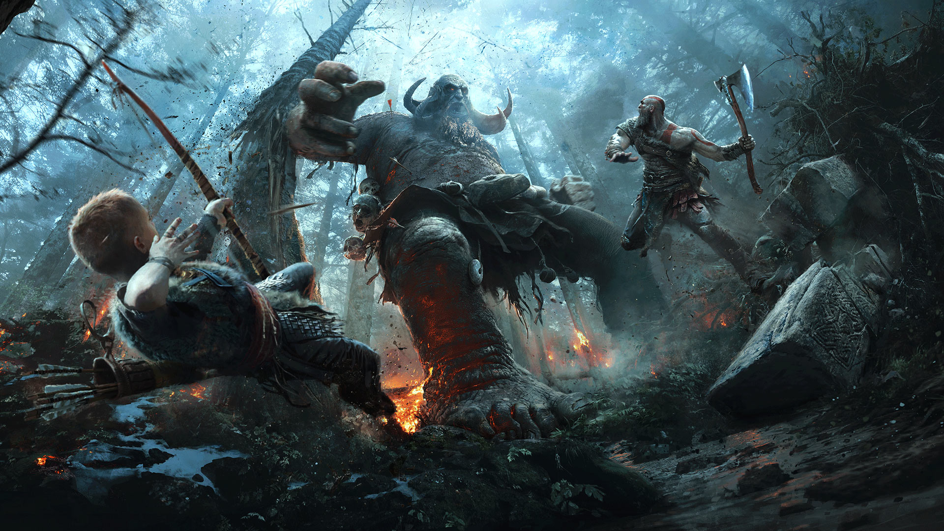 god of war wallpaper