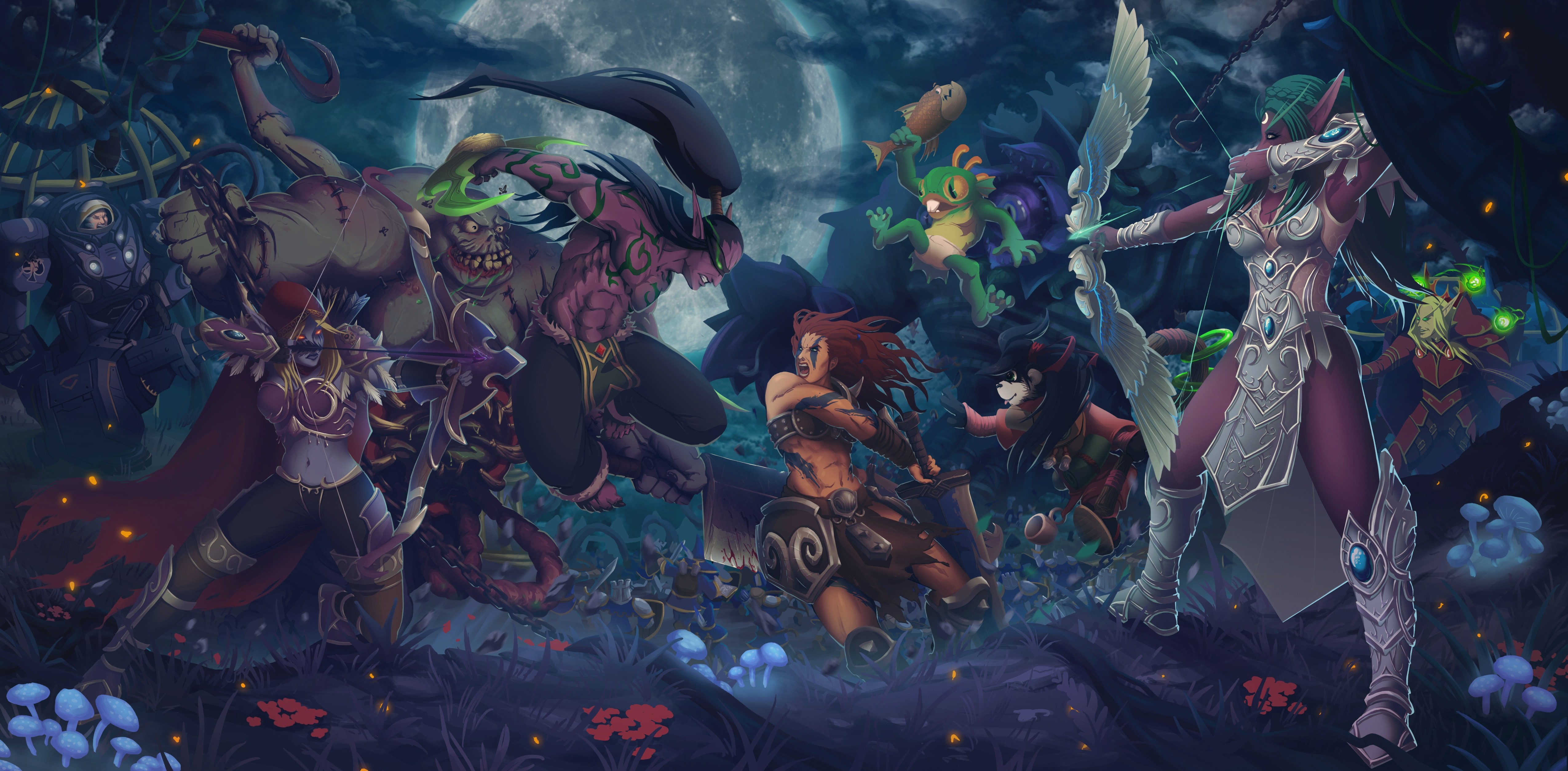 heroes of the storm wallpaper