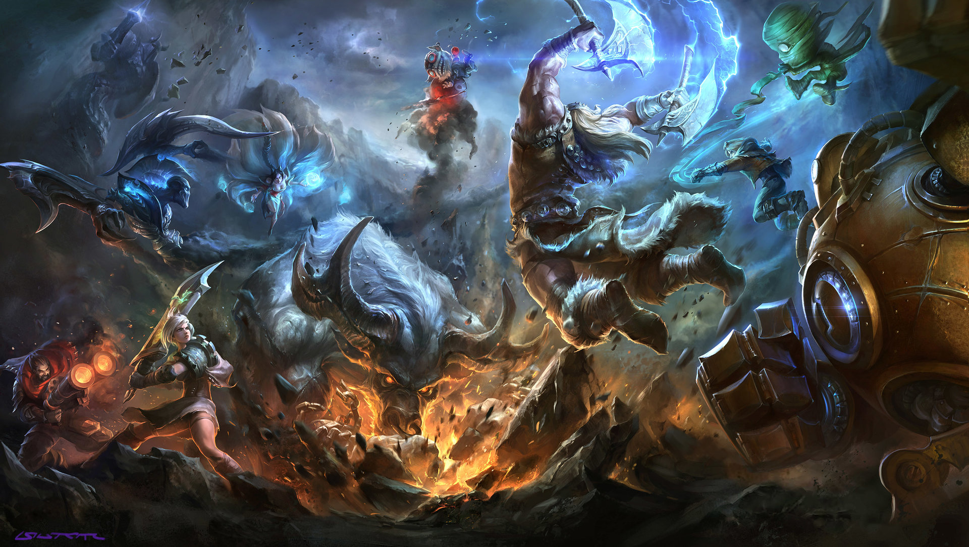 league of legends wallpaper