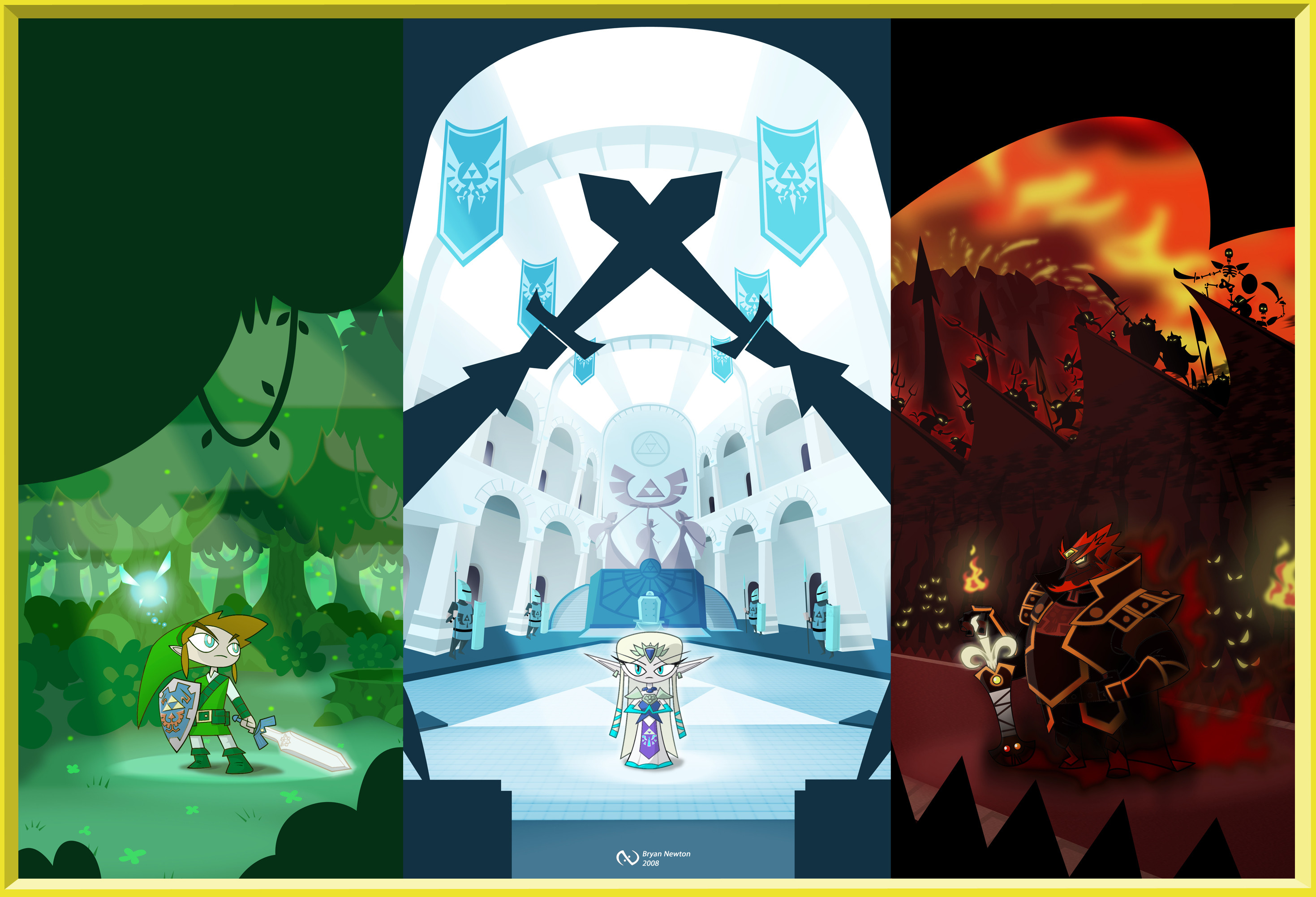 legend of zelda wallpaper