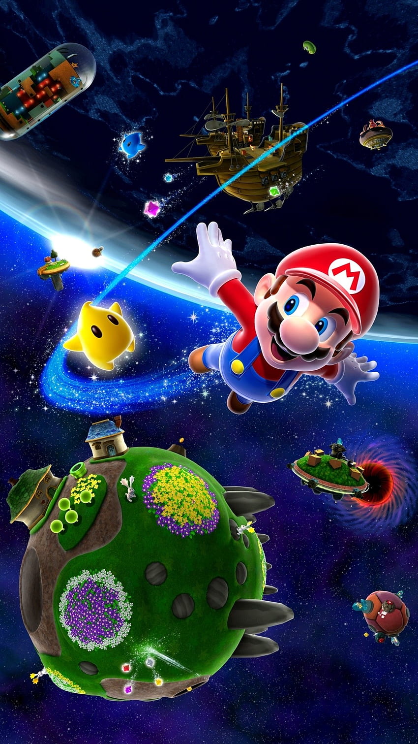 mario odyssey wallpaper