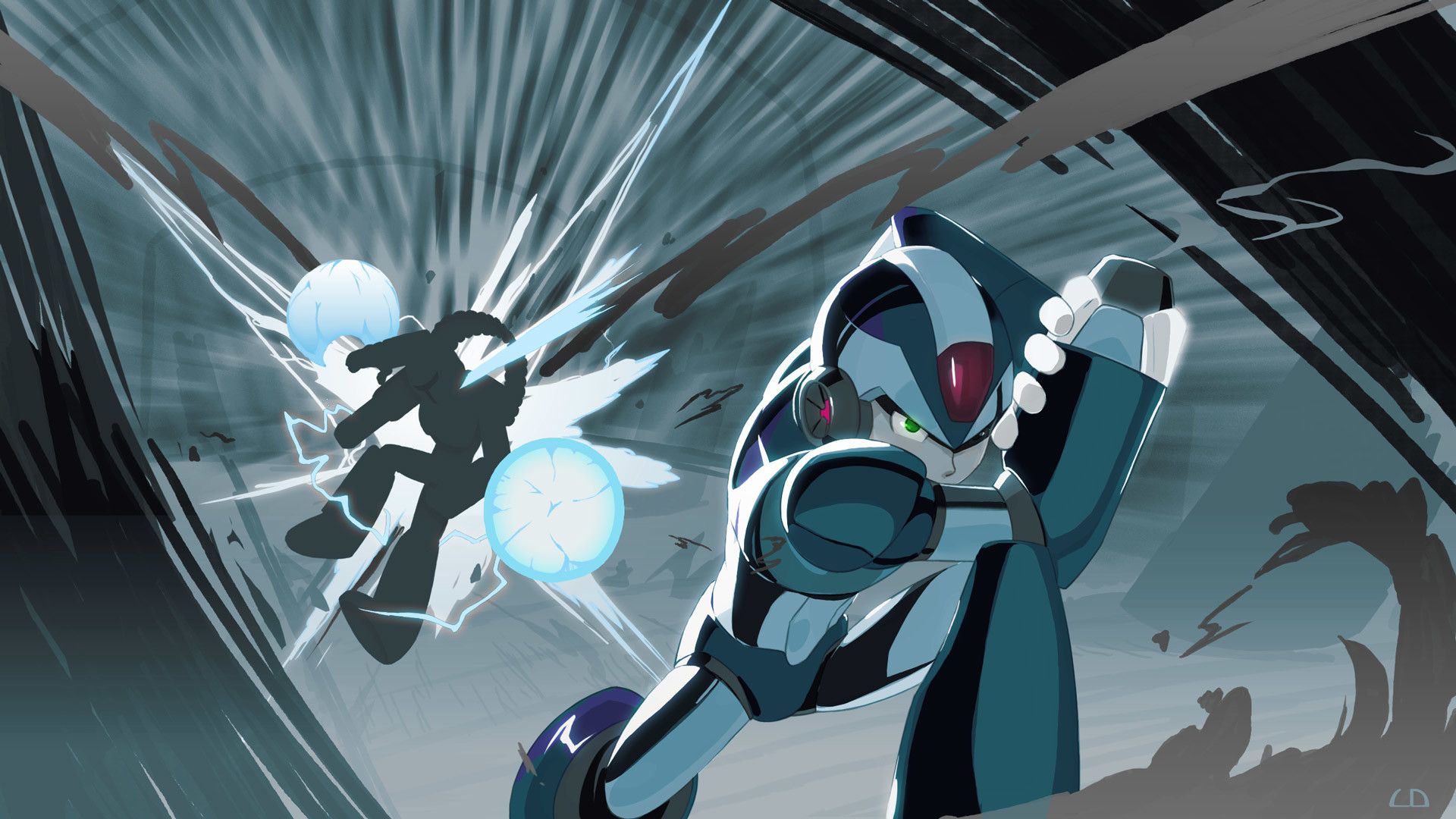 megaman wallpaper