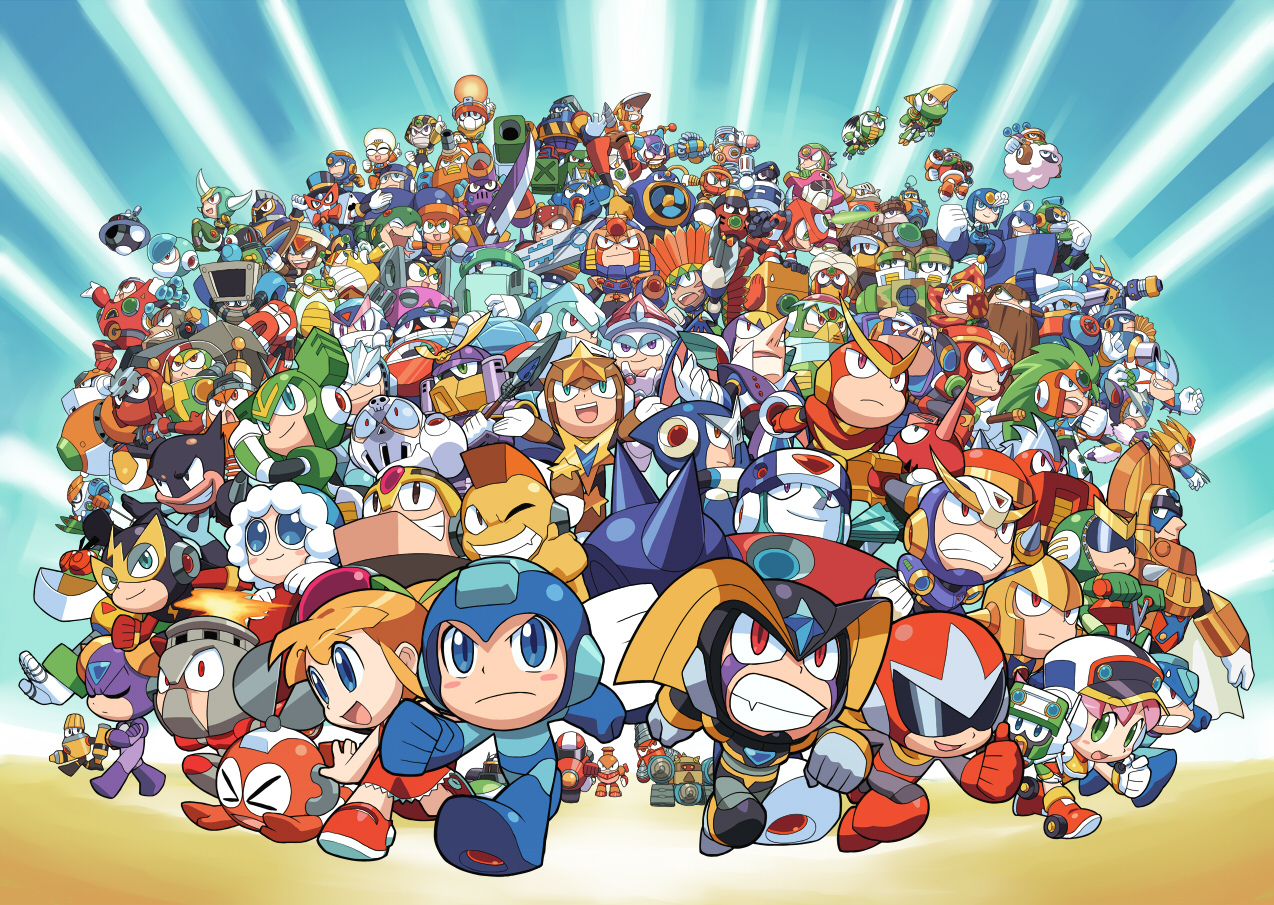megaman wallpaper