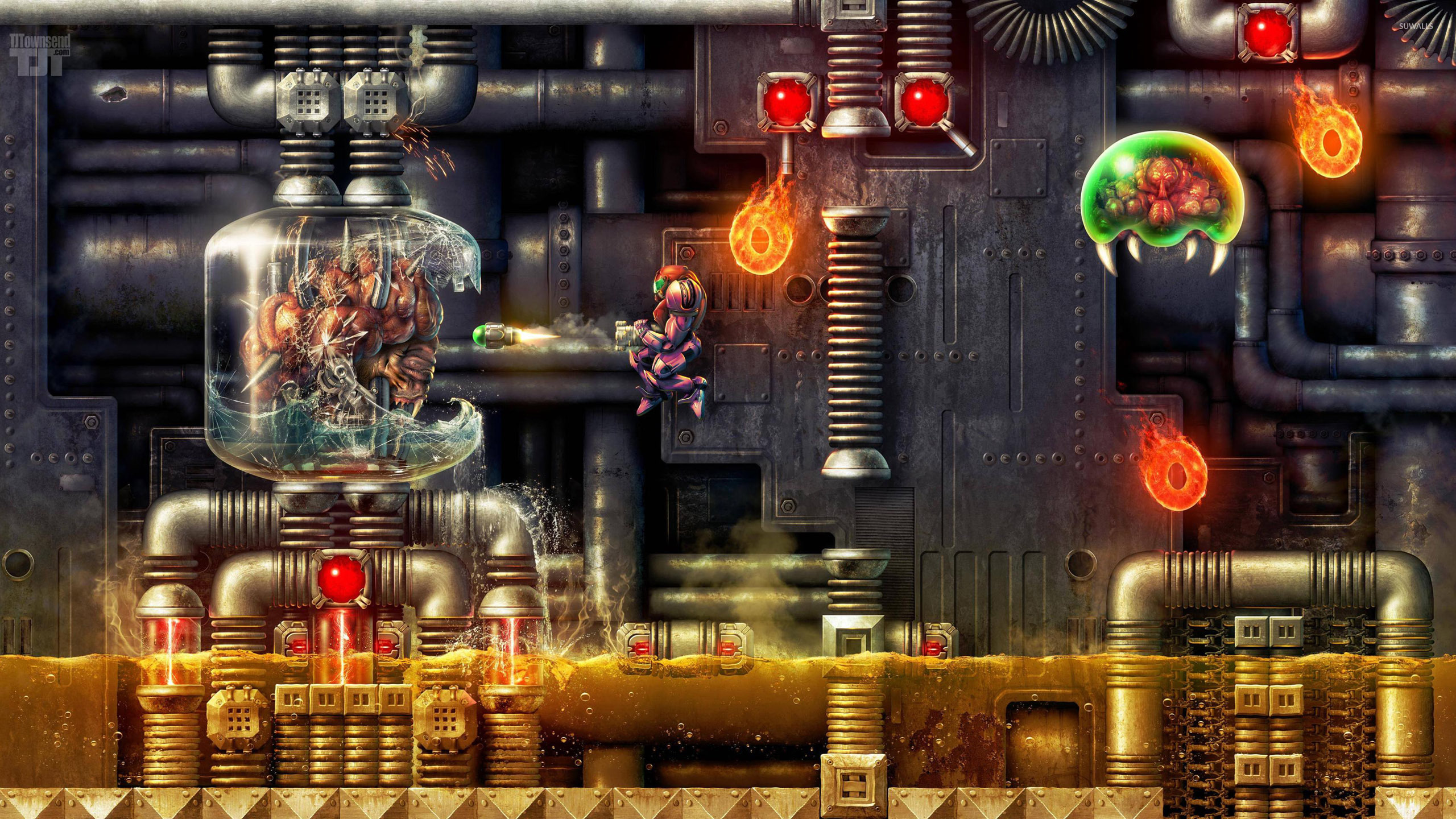 metroid wallpaper