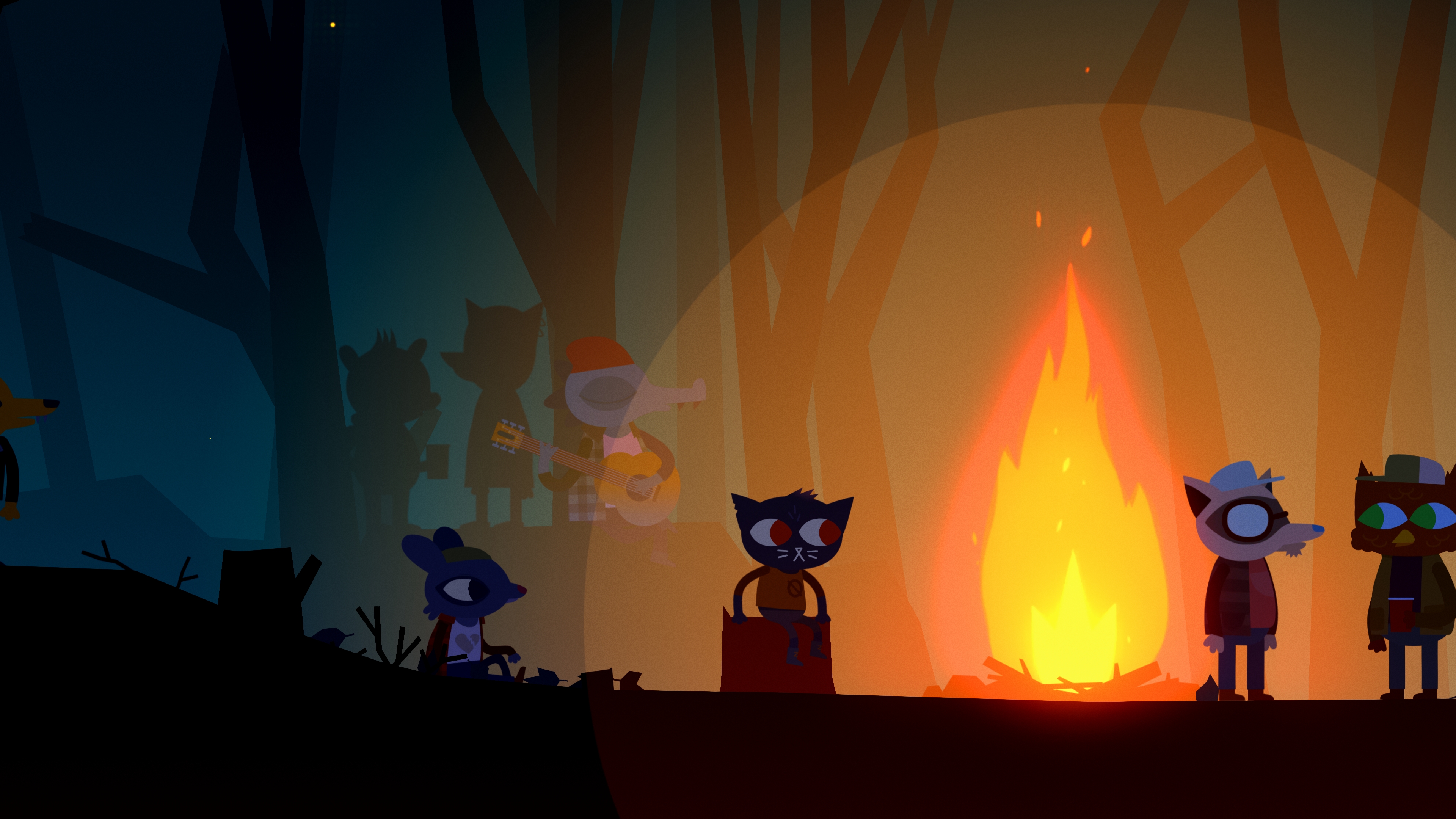 night in the woods wallpaper