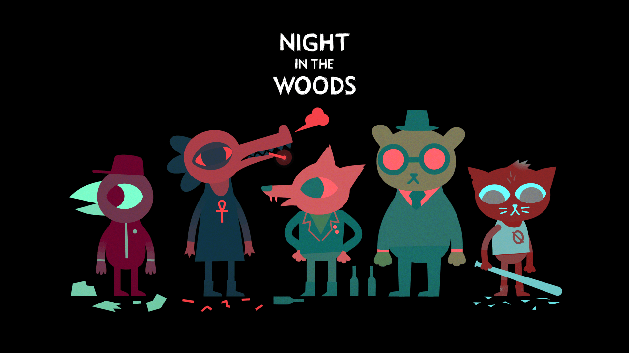 night in the woods wallpaper
