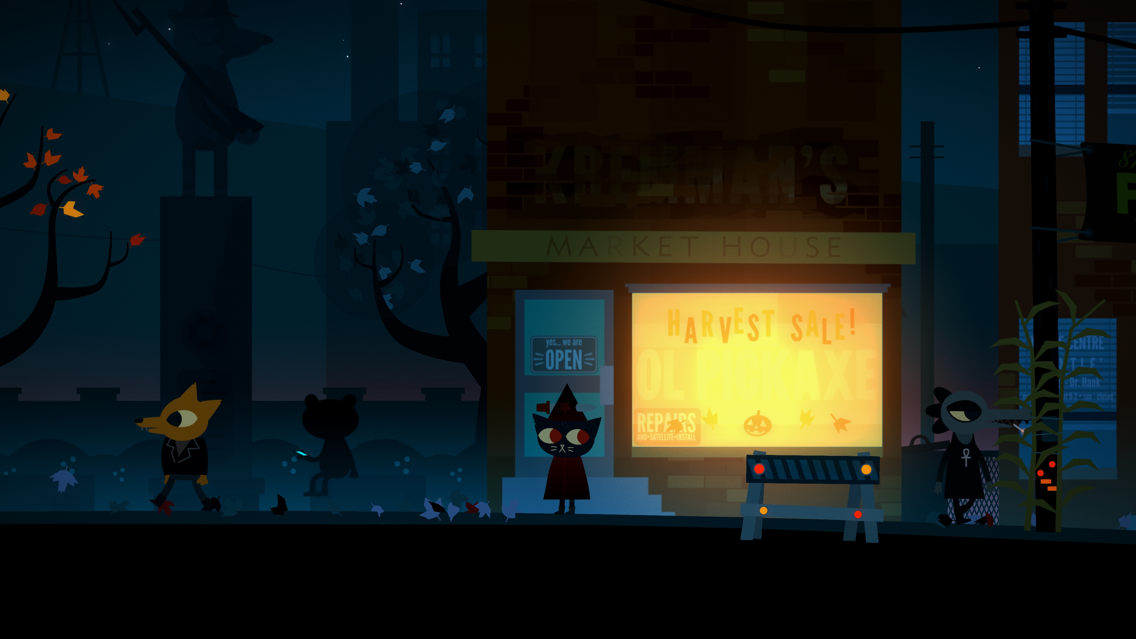 night in the woods wallpaper
