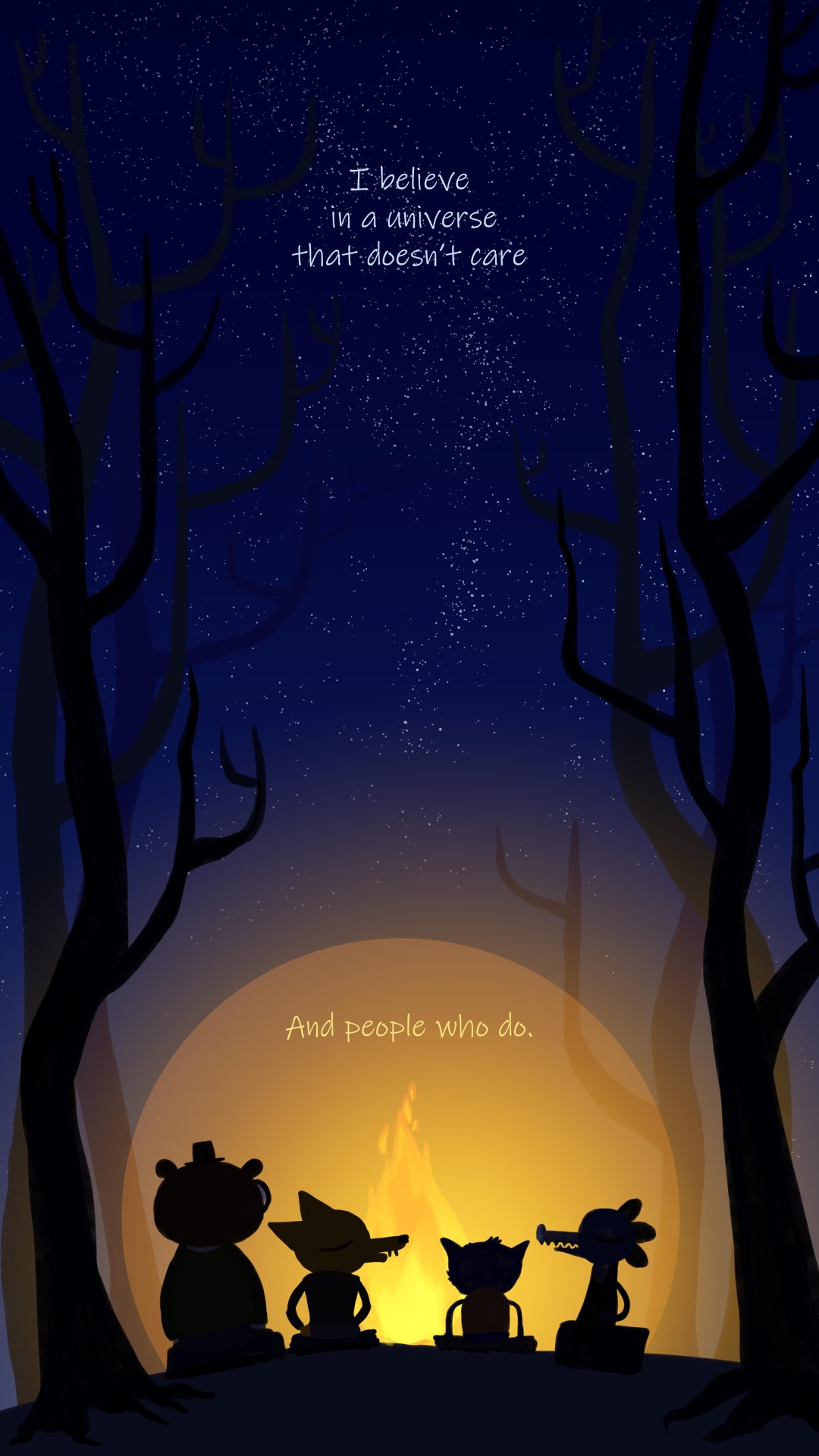 night in the woods wallpaper