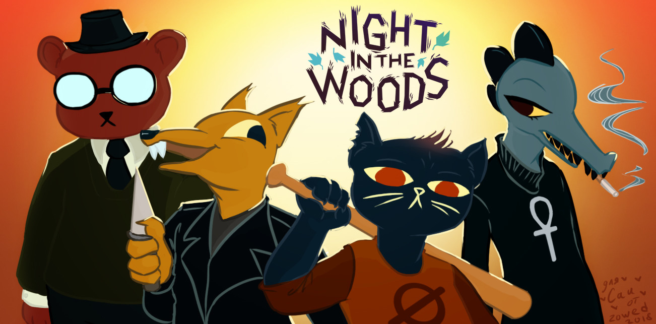 night in the woods wallpaper