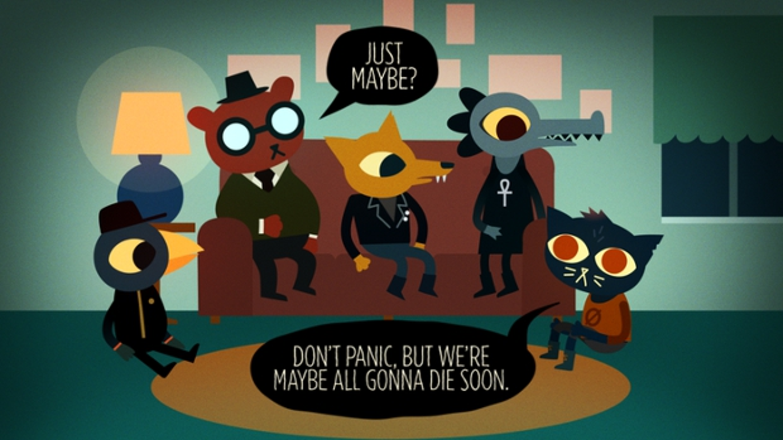 night in the woods wallpaper