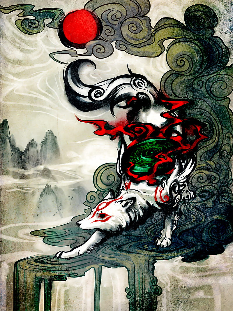 okami wallpaper