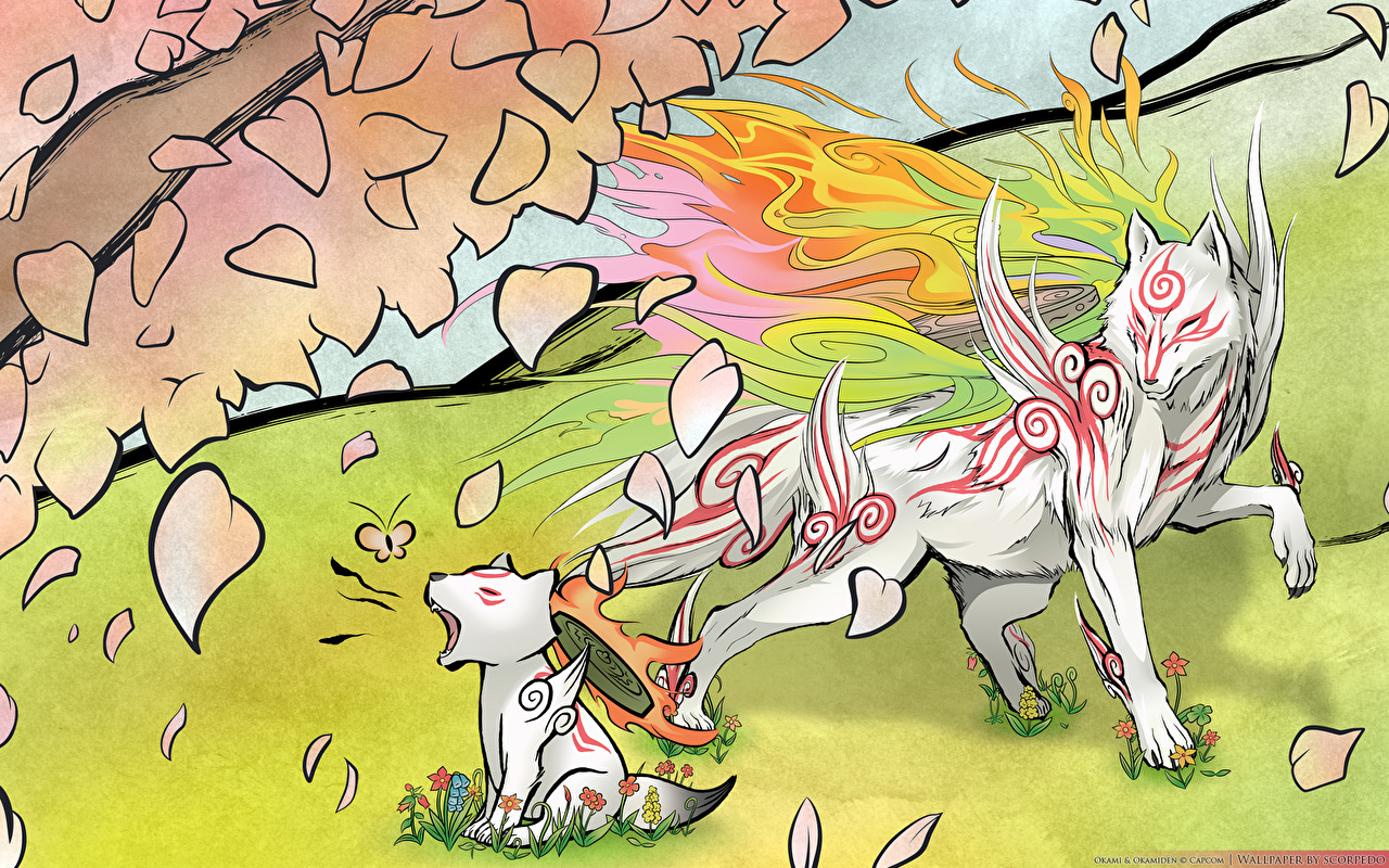 okami wallpaper