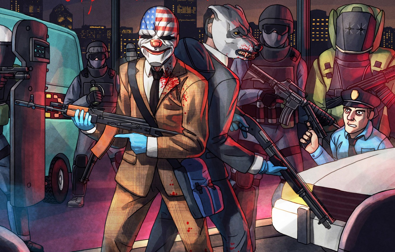 payday 2 wallpaper