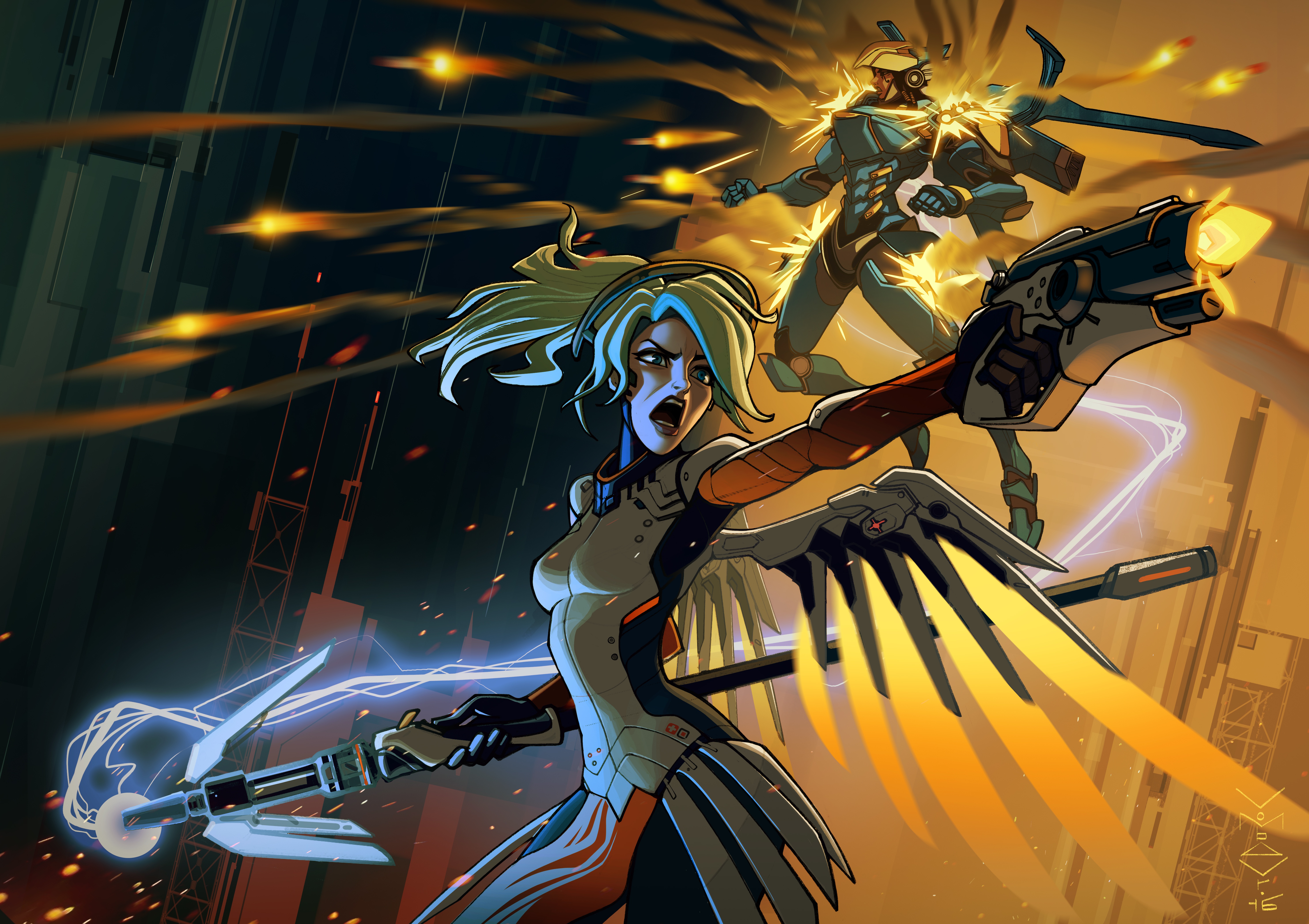 pharah wallpaper
