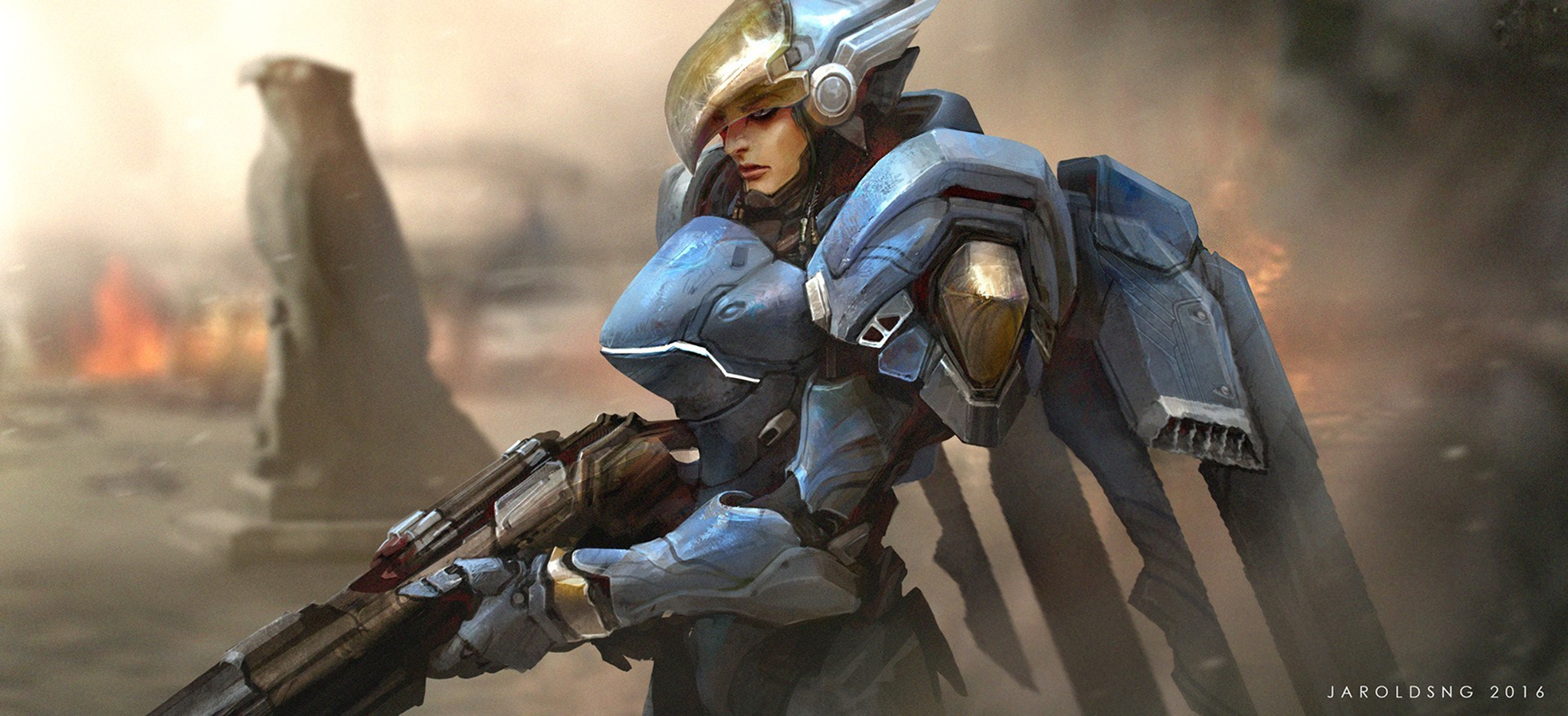 pharah wallpaper