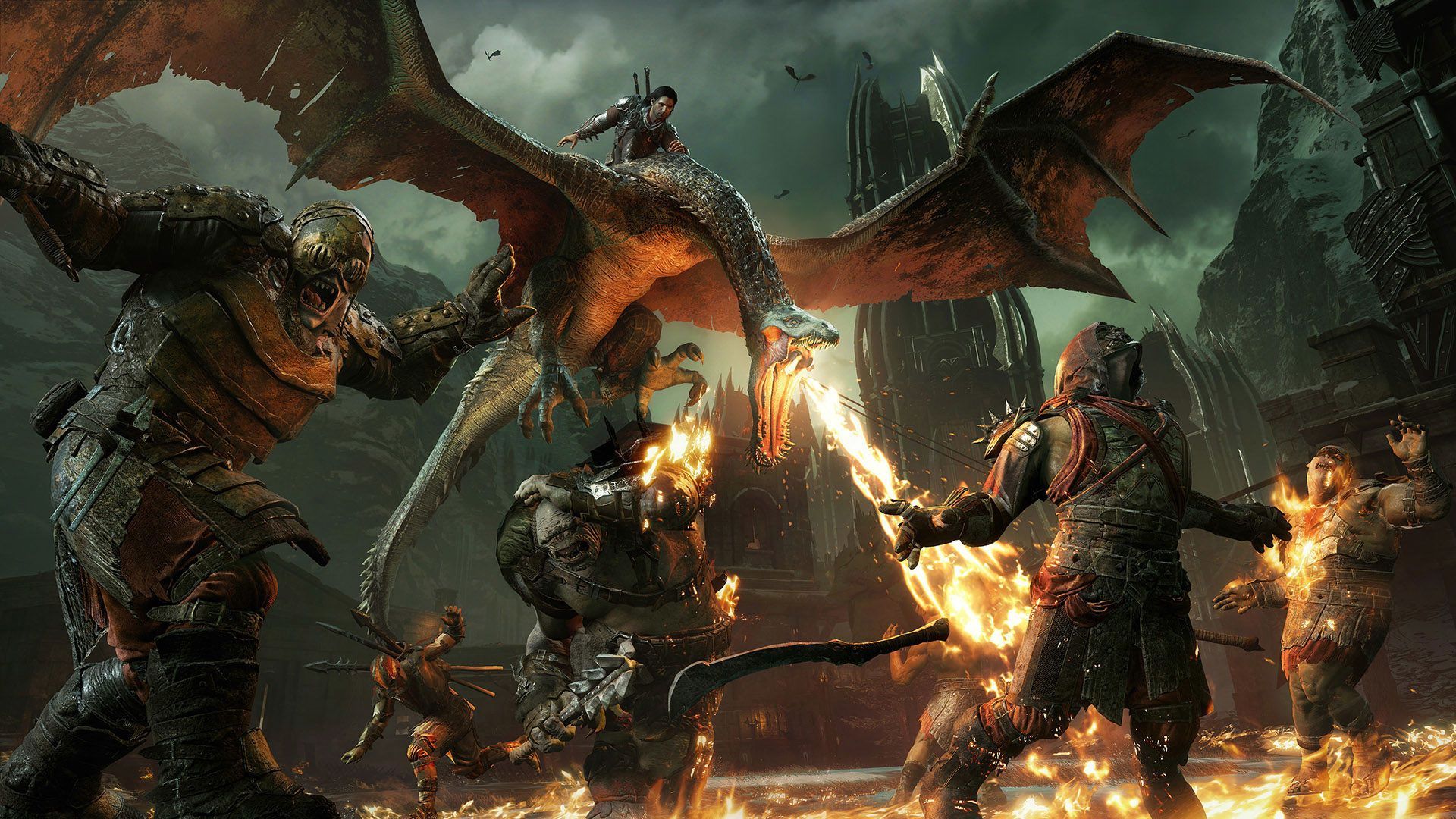 shadow of war wallpaper