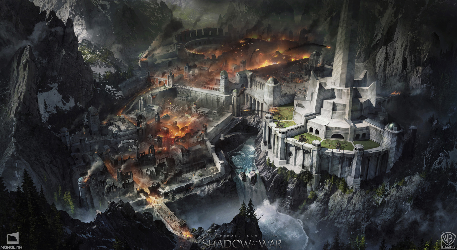 shadow of war wallpaper