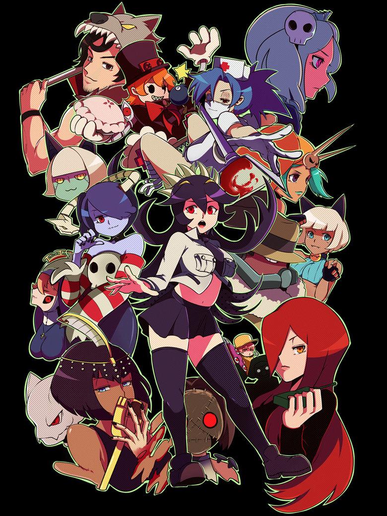 skullgirls wallpaper