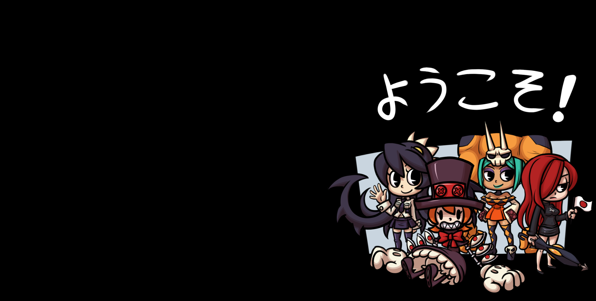 skullgirls wallpaper