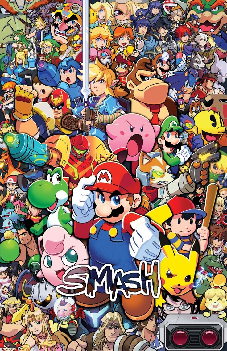 smash bros wallpaper