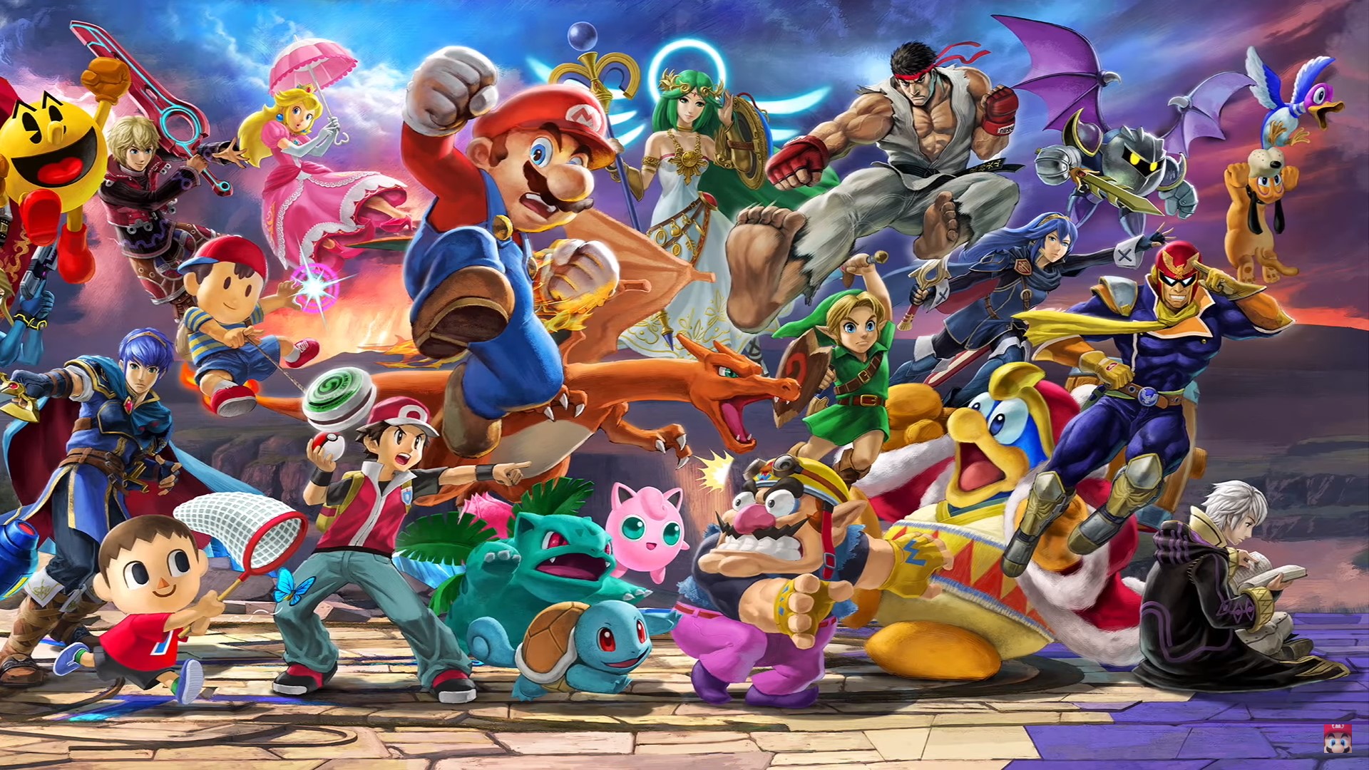 smash bros wallpaper