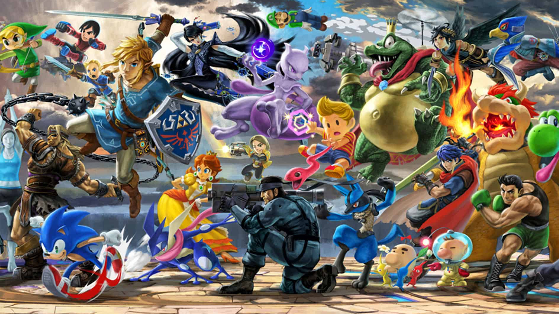 smash bros wallpaper