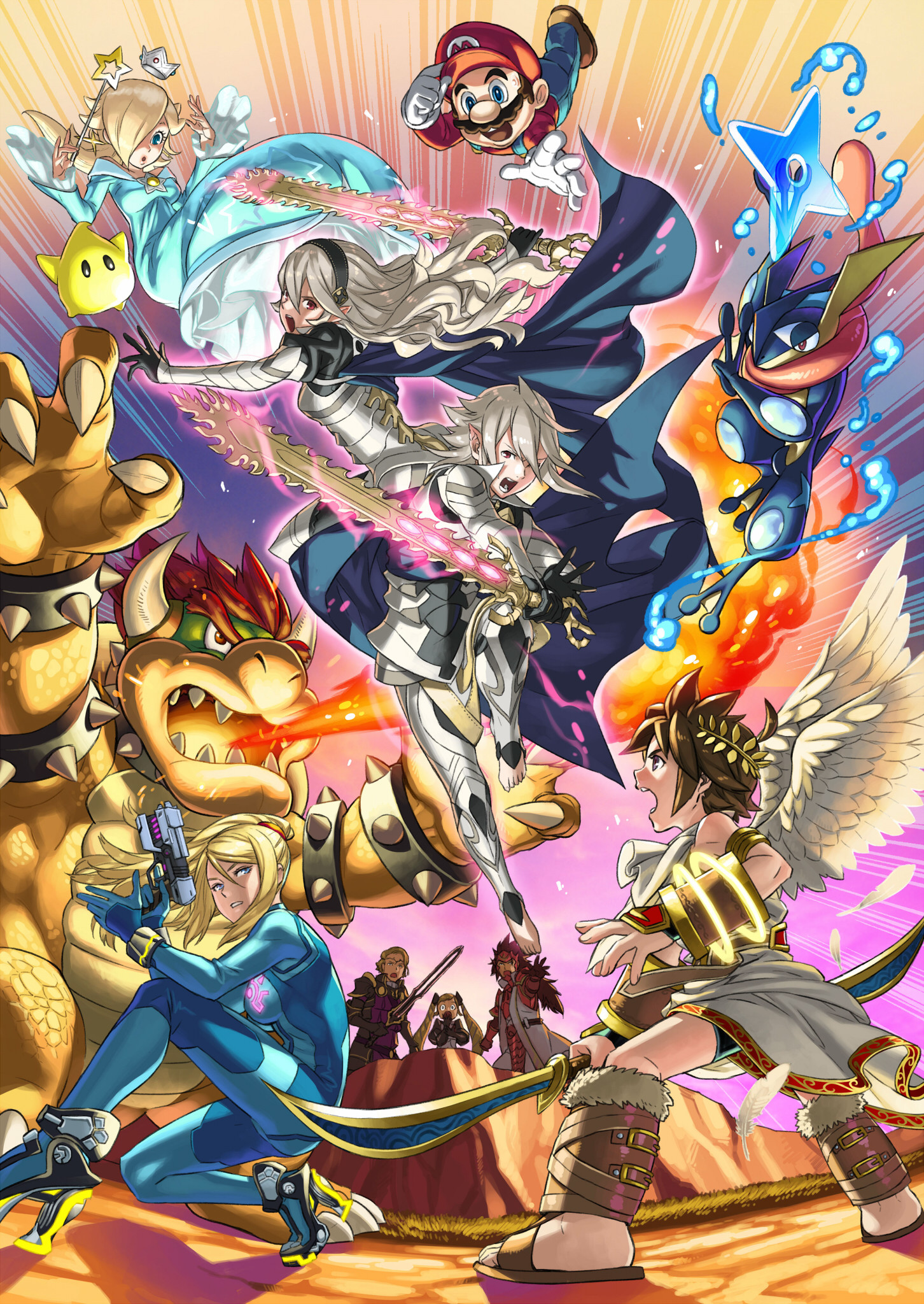 smash bros wallpaper