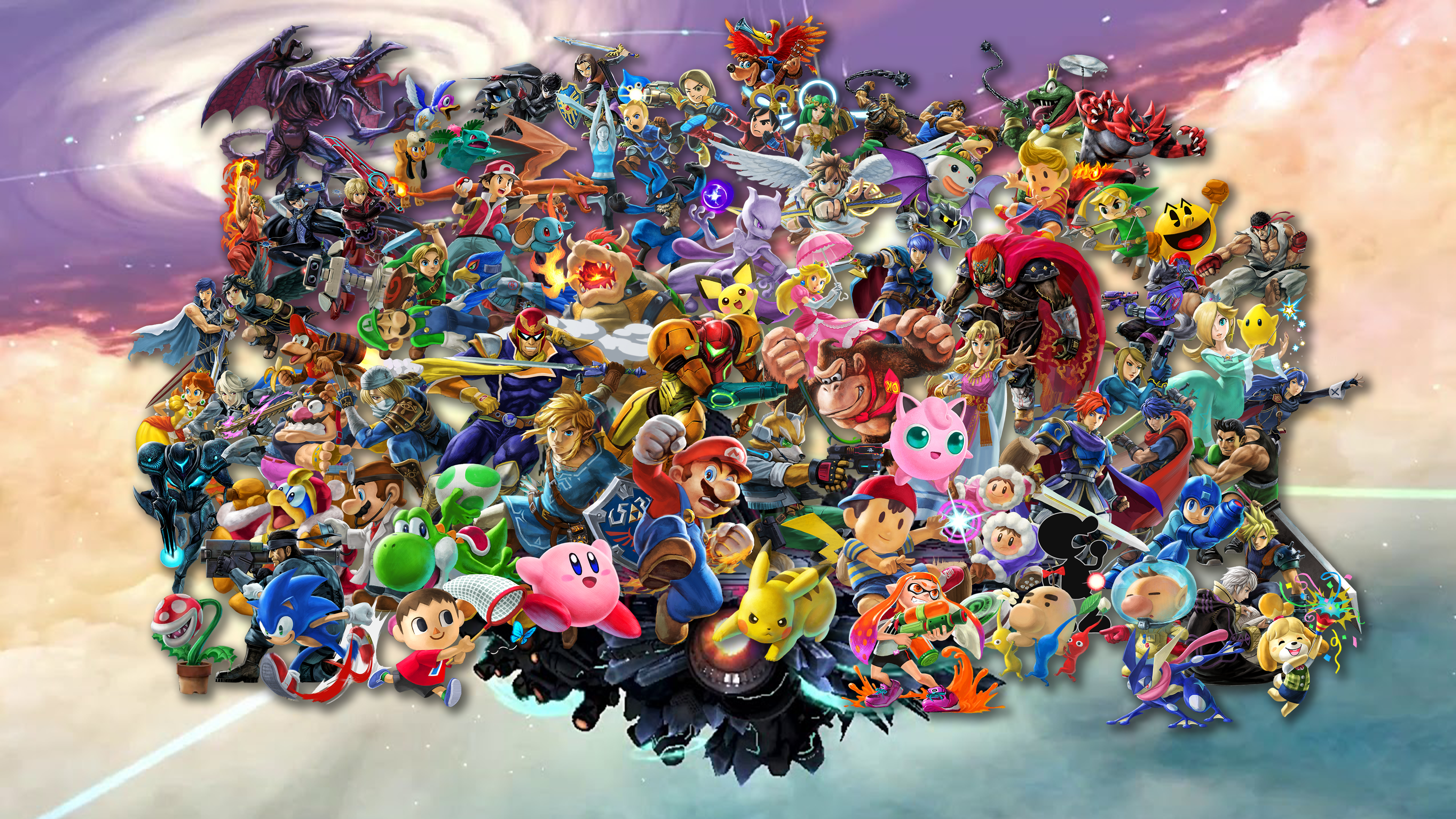smash bros wallpaper