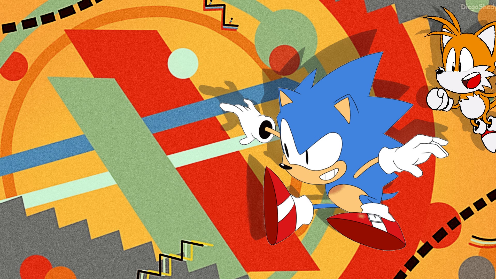 sonic mania wallpaper