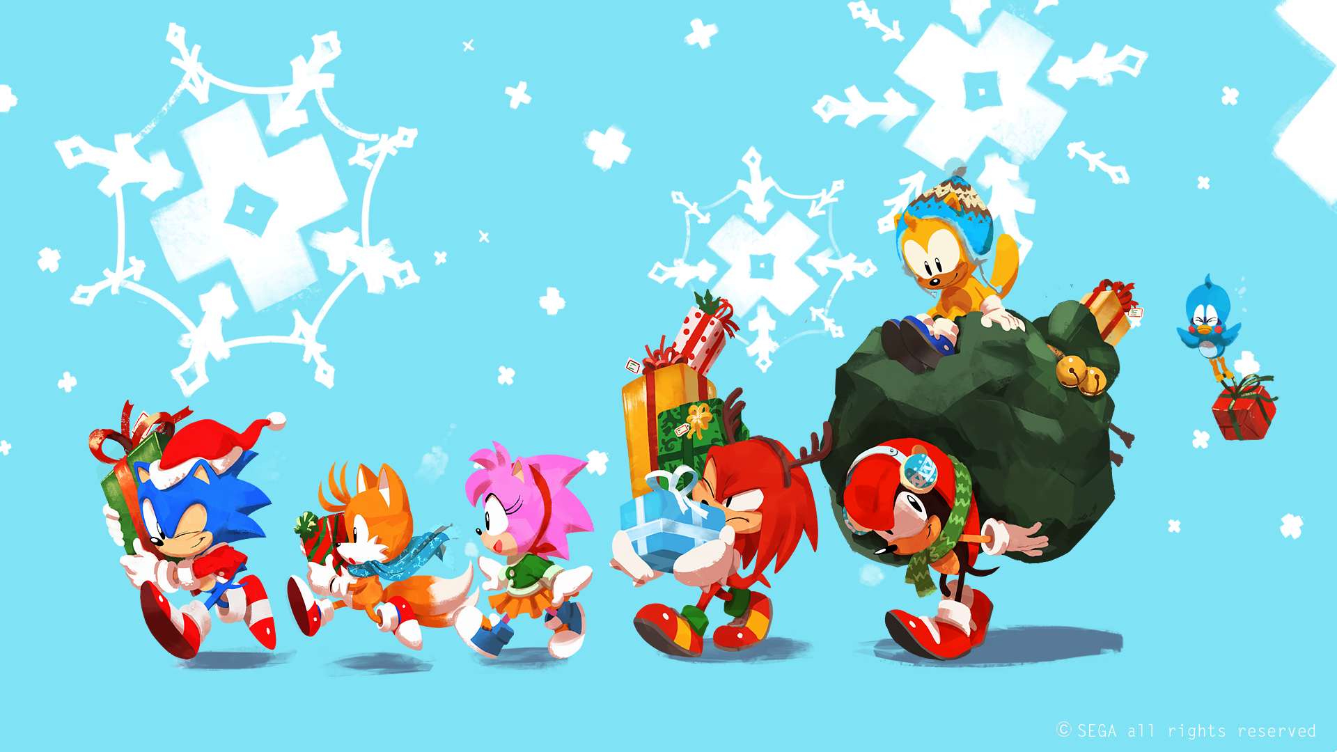 sonic mania wallpaper
