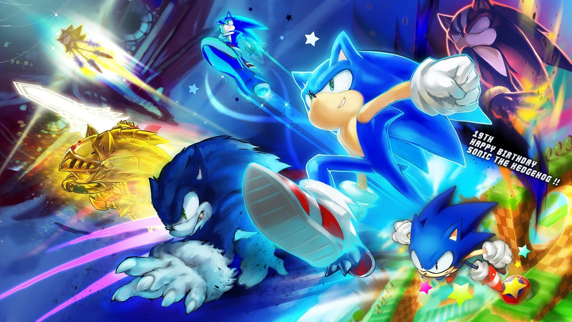 sonic wallpaper
