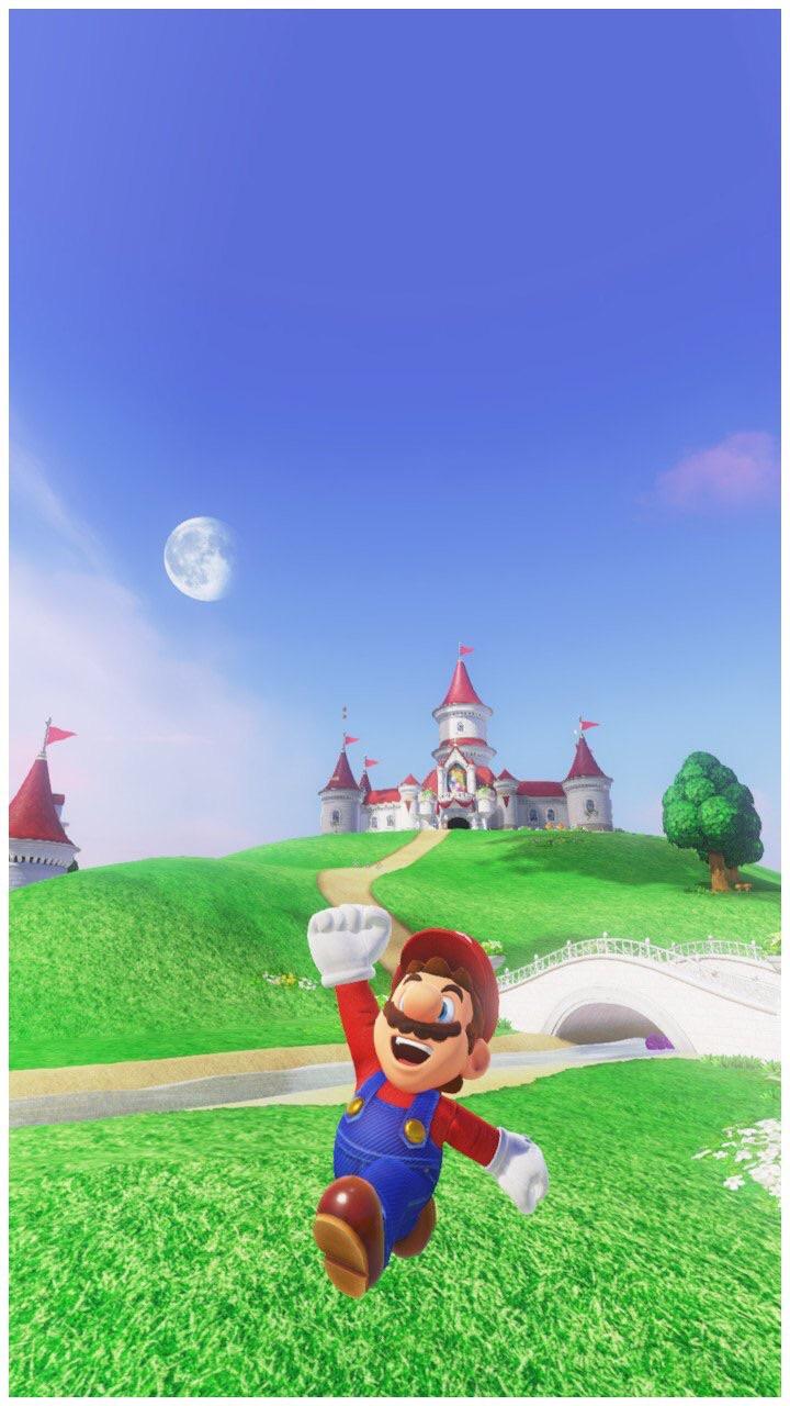 super mario odyssey wallpaper