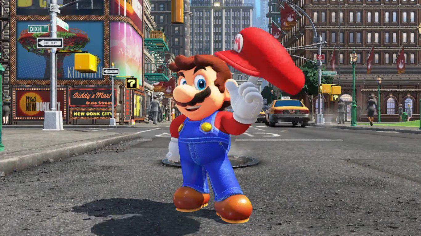 super mario odyssey wallpaper