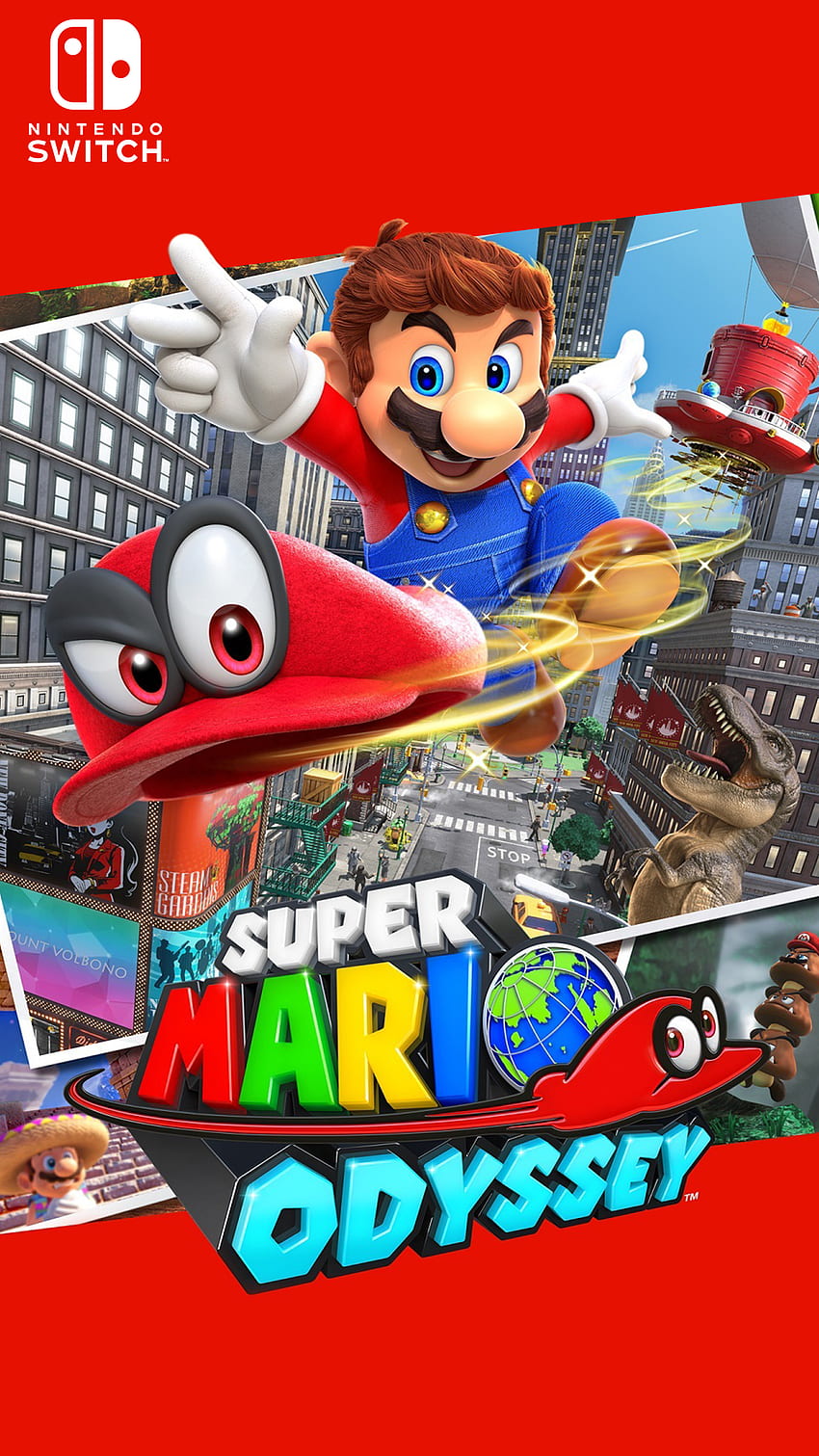 super mario odyssey wallpaper