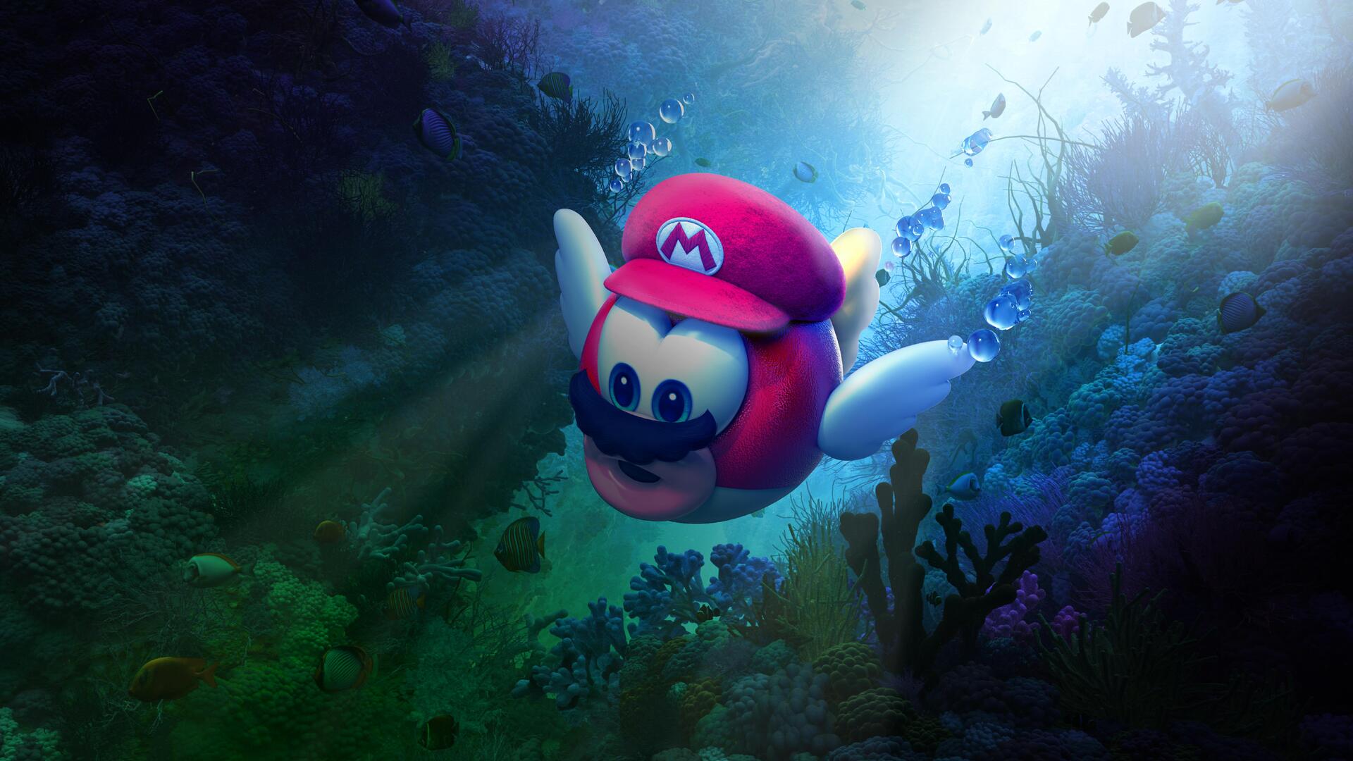 super mario odyssey wallpaper